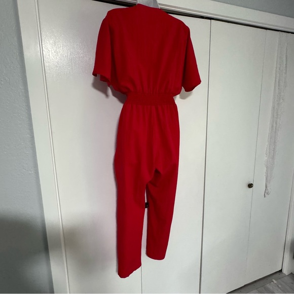 DEE CALIFORNIA Vintage Women’s Jumpsuit 7/8 Elastic Waist 80s style disco - Picture 15 of 15